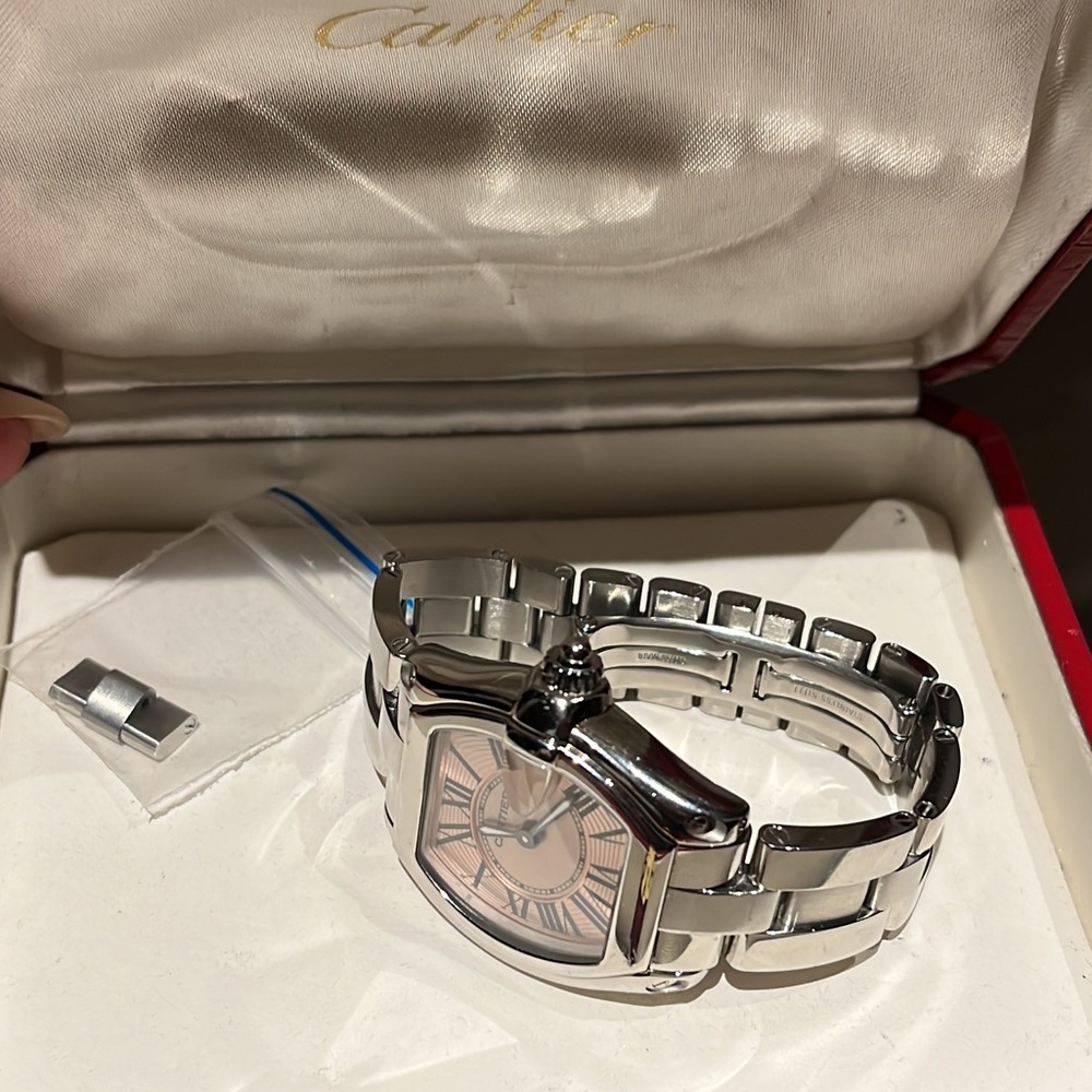 ✨ CARTIER ✨ROADSTER PINK DIAL